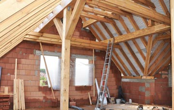 Caudle Green attic trusses